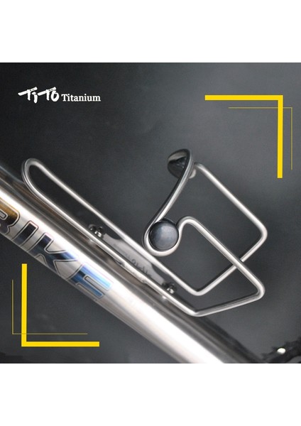 Mat 8.5cm X2 Stili Titotitanium Alaşım Mtb Yol Bisikleti Su Şişesi Tutucu Hafif Dağ Bisikleti Bardak Tutucu Şişe Kafesi 76G Bisiklet Aksesuarları (Yurt Dışından) fiyatları