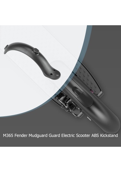 Siyah Stil Elektrikli Scooter Arka Çamurluk Çamurluk Desteği Arka Lambası Seti Mooter Için Elektrikli Hafif Eleman Dekorasyonu (Yurt Dışından) modelleri