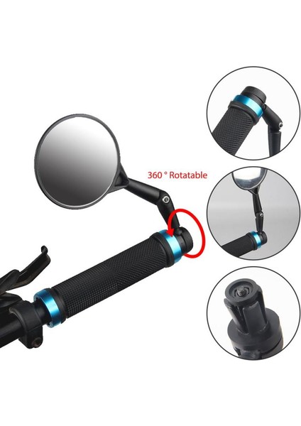 Siyah Stil Ayarlanabilir Bisiklet Mtb Bisiklet Silikon Kolu Dikiz Aynası Bisiklet Dikiz Gidon Aynaları Bisiklet Dikiz Aynası (Yurt Dışından) fırsatları