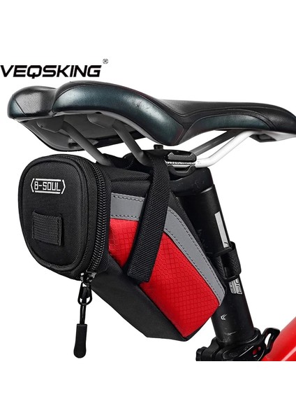 Mavi Stil Bisiklet Koltuğu Çantası Darbeye Dayanıklı Bisiklet Sele Çantası Yansıtıcı Arka Seatpost Için Mtb Bisiklet Çantası Aksesuarları Bisiklet Çantası (Yurt Dışından) fiyatları