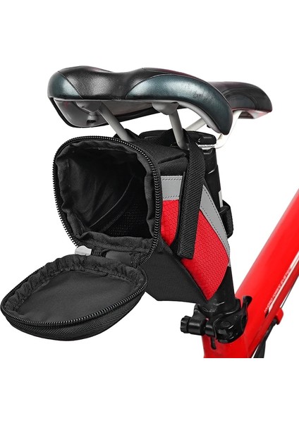 Mavi Stil Bisiklet Koltuğu Çantası Darbeye Dayanıklı Bisiklet Sele Çantası Yansıtıcı Arka Seatpost Için Mtb Bisiklet Çantası Aksesuarları Bisiklet Çantası (Yurt Dışından) modelleri