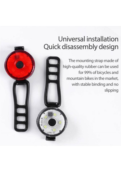 Kırmızı Stil USB Şarj Edilebilir Arka Arka Bisiklet Işık Yağmur Su Geçirmez LED Bisiklet Işık Güvenlik Bisiklet Bisiklet Kuyruk Lambası Arka Lambası Aksesuarları (Yurt Dışından) indirimleri
