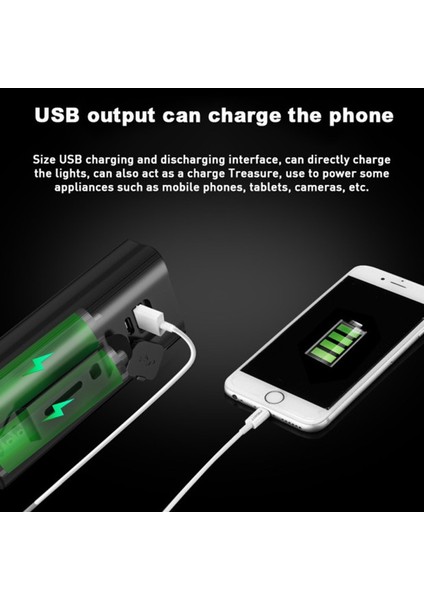 TH2-3HXLEGGINGSXE01 Stili L2T6 Bisiklet Işık USB Şarj Edilebilir Bisiklet Işıkları Ah Güç Bankası Bisiklet Mtb Lambası Far El Feneri Opsiyonel Arka Lambası (Yurt Dışından)