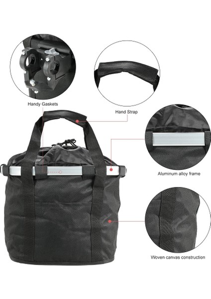 Gri Stil 3 Stil Lixada Bisiklet Sepet Kılıfı Mtb Bisiklet Çantaları Bisiklet Ön Çanta Evcil Hayvan Taşıyıcı Bisiklet Üst Tüp Çerçeve Ön Taşıma Çantası Alüminyum Alaşımlı (Yurt Dışından) modelleri