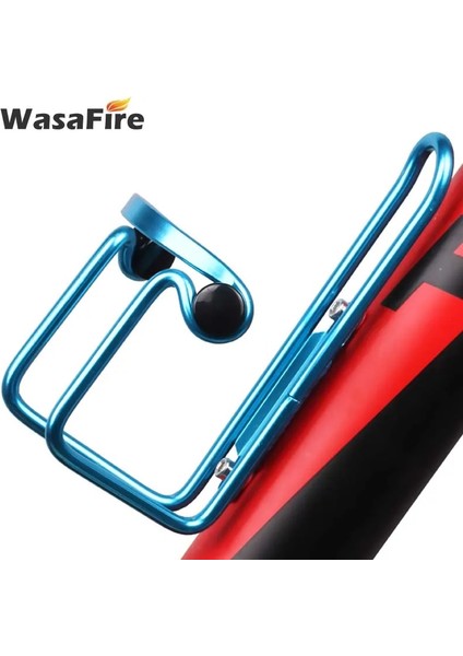 Mavi Stil Dağ Bisikleti Şişe Tutucu Alüminyum Alaşımlı Yol Bisikleti Su Şişesi Kafesi Bisiklete Binme Içecek Şişeleri Raf Bisiklet Aksesuarları (Yurt Dışından)