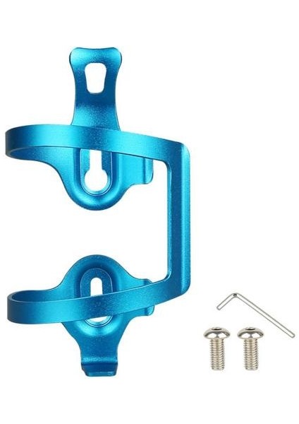 Mavi 1 Stil Dağ Bisikleti Bisiklet Su Şişesi Kafesi Alüminyum Alaşımlı Bardak Tutucu Içecek Braketi Bardak Tutucu Içecek Braketi (Yurt Dışından)