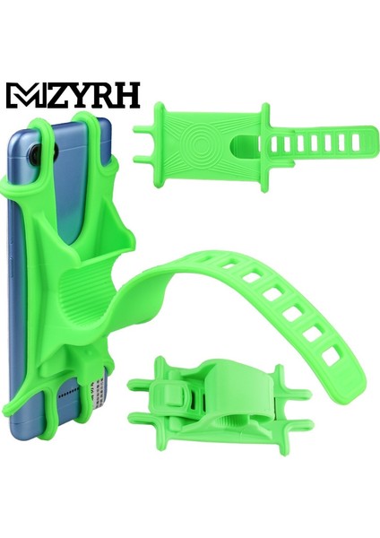 Yeşil Stil Univergub G-84 Mtb Bisiklet Telefon Standı Döndürülebilir Destek Tutacağı Için Akıllı Telefon Montajı Için Motosiklet Scooter Katlanır Araba (Yurt Dışından)