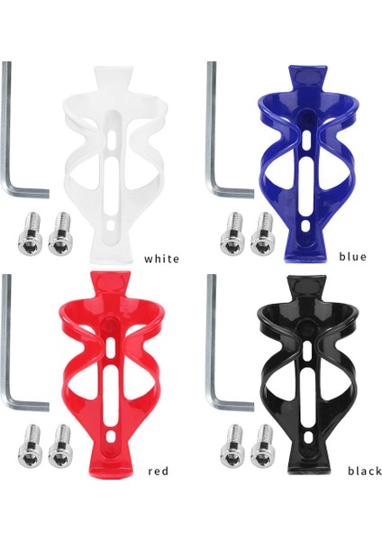 Siyah Stil Dağ Bisikleti Şişe Rafı Pc Plastik Şişe Kafesi Mtb Su Bardağı Montaj Kafesi Içecek Bardak Tutucu Raf Sürme Ekipmanları (Yurt Dışından) fırsatları