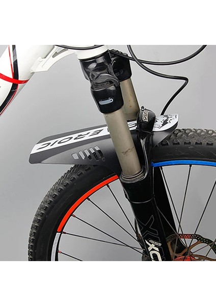 Siyah Stil Bisiklet Ön Çamurluk Sürme Su Geçirmez Bisiklet Çamurluğu Modaya Uygun Uygulama Kurulumu Kolay Pratik Bisiklet Arka Çamur Koruyucu (Yurt Dışından) modelleri