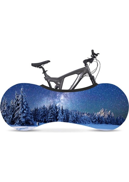 No.22 Tarzı Hssee Scenic Serisi Bisiklet Toz Kapağı Elastik Kumaş Yol Bisikleti Kapalı Lastik Koruyucu Kapak "-28" Bisiklet Aksesuarları (Yurt Dışından)
