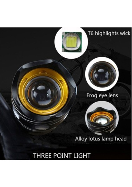 J-803G-918W Stili Basecamp Lm Serbest Yakınlaştırma Su Geçirmez T6 LED Bisiklet Işık Bisiklet Ön Lamba Torch Far USB ile Şarj Edilebilir Bisiklet Işığı (Yurt Dışından)