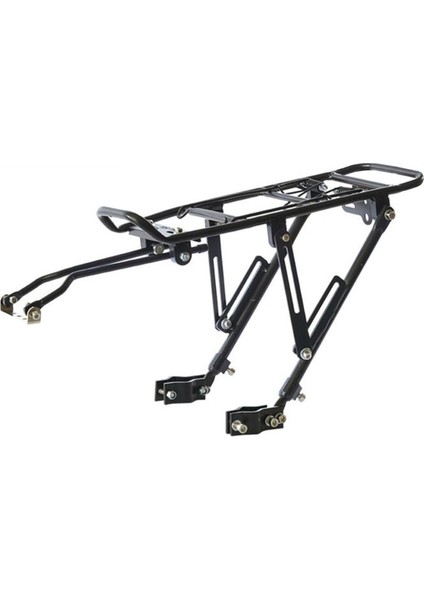 Disk Fren Alüminyum Alaşımlı Bisiklet Arka Raf Mtb Katlanabilir Bisikletler Pannier Taşıma Çantası Bagaj Rafı N58B (Yurt Dışından)