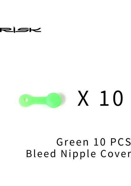 YEŞIL-10PCS Tarzı Rısk Et Bisiklet Toz Kapağı Hava Alma Nipeli Fren Vidalı Kapaklar Fren Kaliper Kapağı Bisiklet Vanası Kauçuk Toz Kapağı (Yurt Dışından)