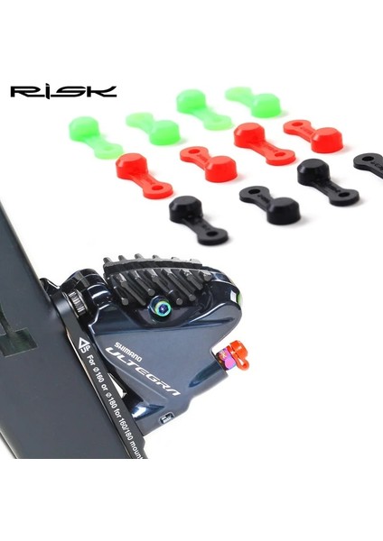 YEŞIL-10PCS Tarzı Rısk Et Bisiklet Toz Kapağı Hava Alma Nipeli Fren Vidalı Kapaklar Fren Kaliper Kapağı Bisiklet Vanası Kauçuk Toz Kapağı (Yurt Dışından) modelleri