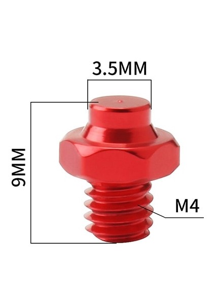304 Altın Tarzı Muqzı Dağ Bisikleti Bisiklet Pedal Cıvataları Vida Alüminyum Alaşımlı Sabit Saplama Dişli Kaymaz M4 Alüminyum Alaşım Saplama Pimi Tırnak Ayak (Yurt Dışından) indirimleri