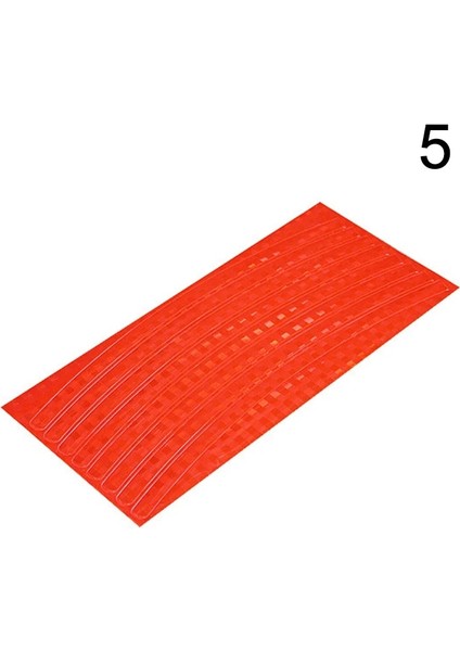 A5 Stili 1 Adet Bisiklet Lastiği Yansıtıcı Etiket Floresan Reflektör Bisiklet Jant Çıkartmaları Bisiklet Tekerleği Yansıtıcı Kapak Aksesuarları (Yurt Dışından)