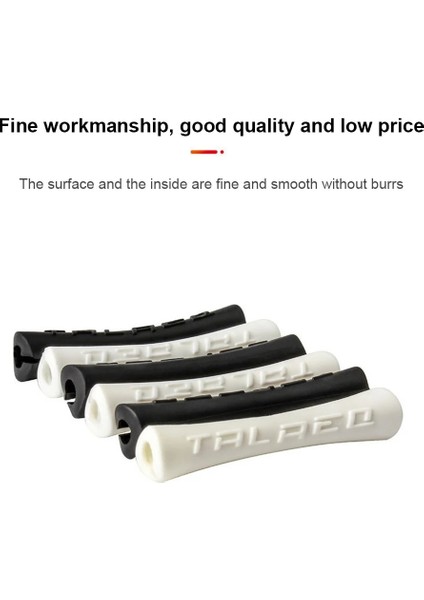 Beyaz 8 Adet Tarzı Sıcak Satış Bisiklet Fren Vites Kablosu Koruması Sürtünme Önleyici Bisiklet Çerçeve Koruyucu Tüpler Koruyucu Kapak (Yurt Dışından) modelleri