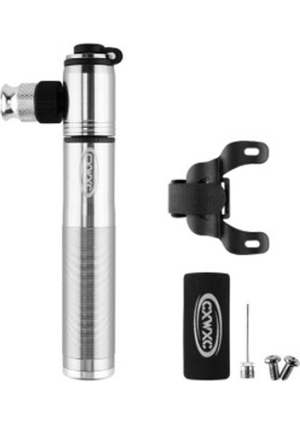 Gümüş Tarzı Bisiklet Pompası Mrader Presta Vana Yol Bisikleti Co2 Combo Taşınabilir Şişirme Mtb Bisiklet El Pompası Yüksek (Yurt Dışından)