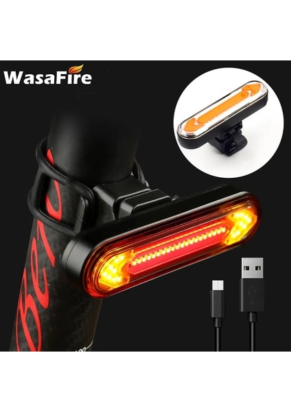 Kırmızı Stil LED Bisiklet Dönüş Sinyali Uzaktan Kumanda Bisiklet Arka Lambası Bisiklet Yön Göstergesi USB Şarj Arka Işık Güvenlik Uyarı Lambası (Yurt Dışından)