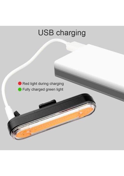 Kırmızı Stil LED Bisiklet Dönüş Sinyali Uzaktan Kumanda Bisiklet Arka Lambası Bisiklet Yön Göstergesi USB Şarj Arka Işık Güvenlik Uyarı Lambası (Yurt Dışından)