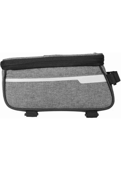 Siyah Stil Dağ Bisikleti Çantası Yağmur Geçirmez Su Geçirmez Ön Çanta Cep Telefonu Kılıfı Bisiklet Üstü Tüp Çanta Bisiklet Aksesuarları (Yurt Dışından) fırsatları