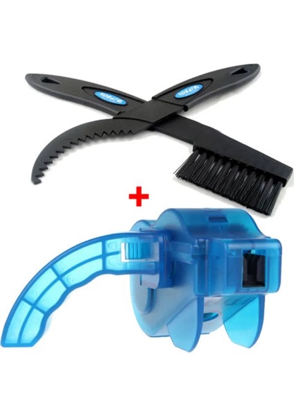 Temizleme Scrubber Stili Taşınabilir Bisiklet Zinciri Temizleyici Bisiklet Makinesi Fırçalar Scrubber Yıkama Aracı Dağ Bisikleti Temizleme Kiti Dış Mekan Aksesuarları (Yurt Dışından) indirimleri