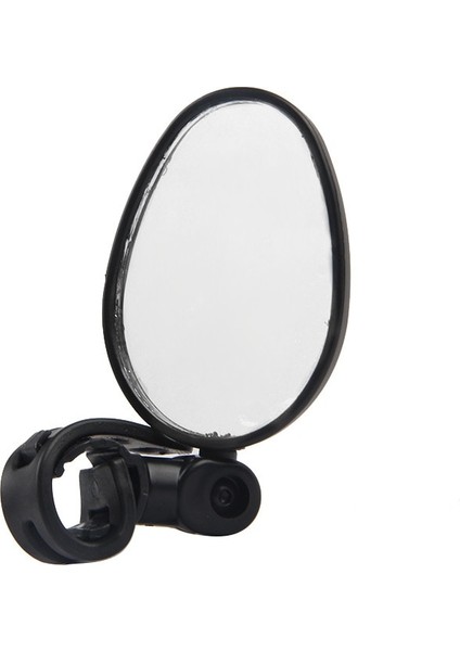 Oval Stil Bisiklet Ayarlanabilir Dikiz Aynası Gidon Aynası Dönebilen Geniş Açılı Yol Bisikleti Dikiz Aynası Sürme Aksesuarları (Yurt Dışından)