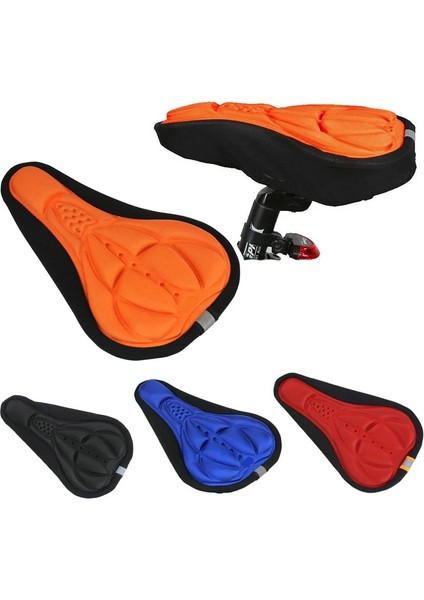 Lacivert Tarzı Dağ Bisikleti 3D Eyer Örtüsü Kalın Nefes Süper Yumuşak Bisiklet Eyer Silikon Sünger Bisiklet Koltuk Minderi Bisiklet Aksesuarları (Yurt Dışından) fiyatları