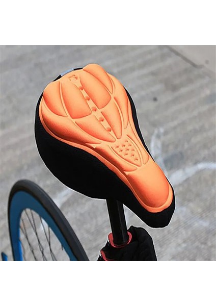 Lacivert Tarzı Dağ Bisikleti 3D Eyer Örtüsü Kalın Nefes Süper Yumuşak Bisiklet Eyer Silikon Sünger Bisiklet Koltuk Minderi Bisiklet Aksesuarları (Yurt Dışından) modelleri