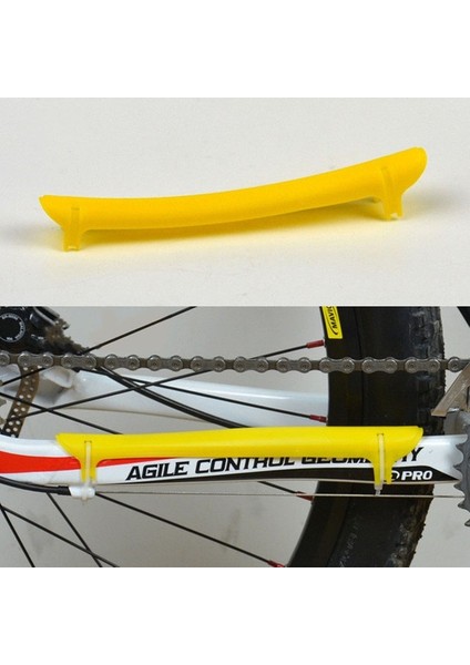 Sarı Stil Gösteri Olarak Çok Renkli Bisiklet Çerçeve Koruyucu Ultralight Mtb Bisiklet Zinciri Koruyucu Zincir Arka Çatal Koruma Kapağı Bisiklet Bisiklet Aksesuarları (Yurt Dışından)
