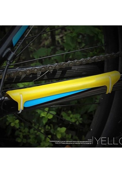 Sarı Stil Gösteri Olarak Çok Renkli Bisiklet Çerçeve Koruyucu Ultralight Mtb Bisiklet Zinciri Koruyucu Zincir Arka Çatal Koruma Kapağı Bisiklet Bisiklet Aksesuarları (Yurt Dışından) modelleri