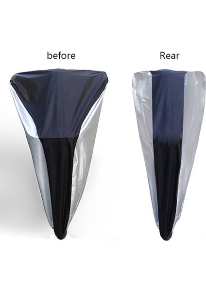Siyah Stil Xl Beden Açık Evrensel Bisiklet Koruyucu Örtü Bezi Uv Koruyucu Scooter Tüm Sezon Su Geçirmez Toz Geçirmez S-Xl Bisiklet Örtüsü 2 Renk (Yurt Dışından) modelleri