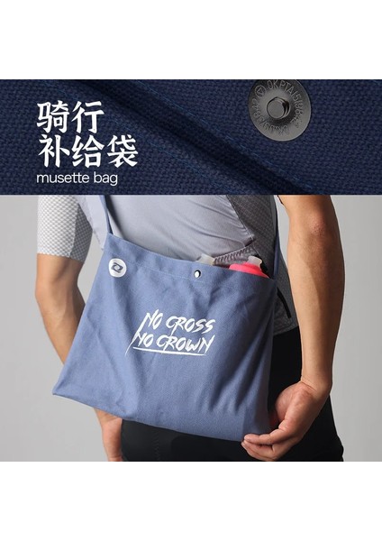 Krem Tarzı Lameda Bisiklet Dağ Yol Bisikleti Tedarik Çantası Bisiklet Sırt Çantası Omuz Çantası Özel Tuval Musette Çanta 3 Renk (Yurt Dışından) indirimleri