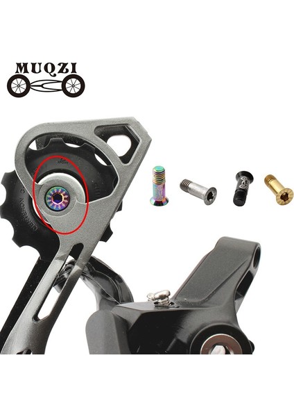 Altın 2 Adet Tarzı Muqzı Bisiklet M5 Arka Attırıcı Kılavuz Tekerlek Vida Titanyum Alaşımlı Gerginlik Jokey Tekerlek Sabit Cıvata Mtb Yol Bisikleti Parçaları (Yurt Dışından) fırsatları