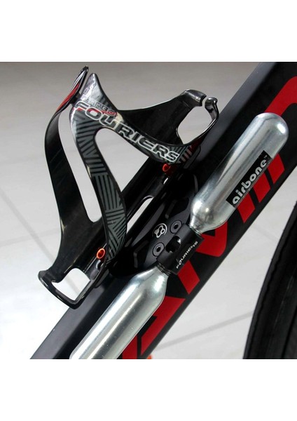 Siyah Stil Fouriers Co2 Kartuş Tutucu Braketi Tutun 2 x Yol Bisikleti Su Şişesi Için Kontrol Patlaması Co2 Kartuşları Kafes Dağı Bisiklet Parçası (Yurt Dışından) fiyatları