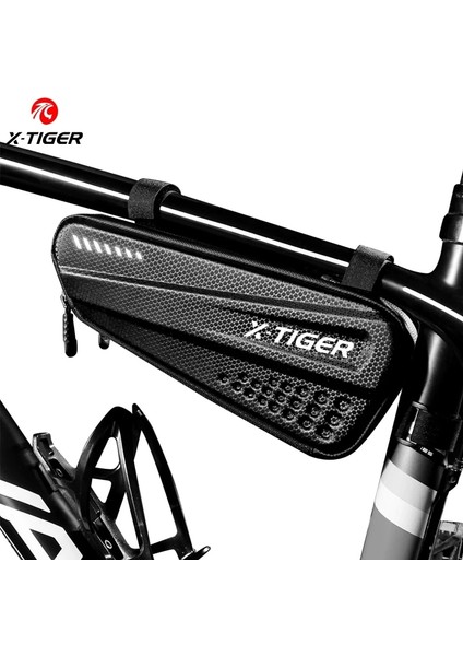 Bordo Tarzı X-Tıger Bisiklet Bisiklet Bisiklet Çantası 1.2l Su Geçirmez 3D Eva Kabuk Kılıfı Bisiklet Üst Ön Tüp Üçgen Bisiklet Çerçeve Çantası (Yurt Dışından) modelleri