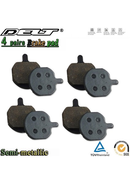 4 Çift Tarzı 4 Çift Bisiklet Disk Fren Balatası Hayes Sole Mx2 Mx3 Mx4 Mx5 Gcx Gx2 Yarı Metal Mtb Bisiklet Bisiklet Aksesuarları (Yurt Dışından)