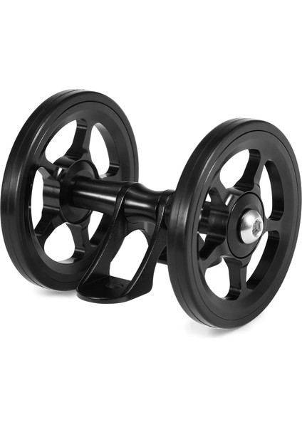 Gümüş Tarzı Alüminyum Alaşımlı Bisiklet Çift Silindirli Arka Tekerlekler Brompton Katlanır Bisiklet Için Değiştirme Arka Çamurluk Bisiklet Aksesuarları (Yurt Dışından) indirimleri