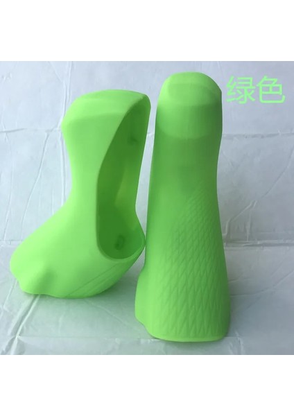 Yeşil Stil Yol Bisikleti Vites Fren Kolu Kapağı Bisiklet Vites Değiştirme Kiti Silikon Kılıf St R8000 R7000 (Yurt Dışından)