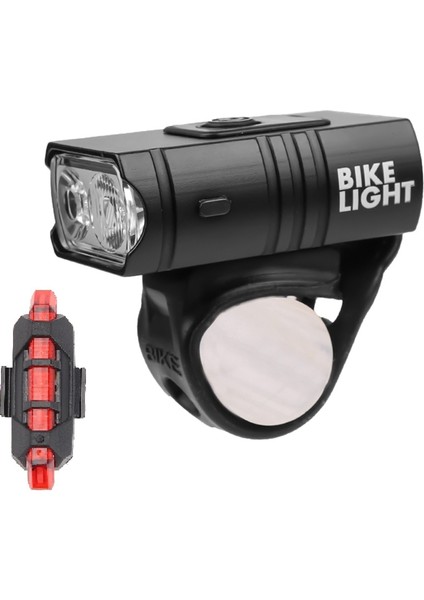 800LM ve Arka Stil T6 LED Bisiklet Işık Ön Arka LED Arka Lambası Far Seti USB Şarj Edilebilir Mtb Bisiklet Işıkları Arka Lamba Gece Bisiklet El Feneri (Yurt Dışından)