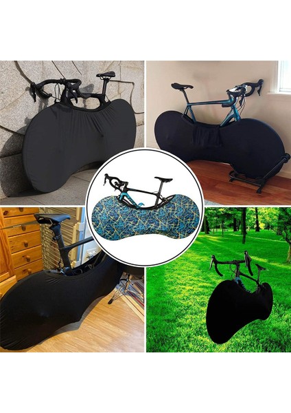 Renkli Mor Stil Bisiklet Koruyucu Kapak Mtb Yol Bisikleti Koruyucu Dişli Anti-Toz Tekerlekler Çerçeve Kapak Çizilmeye Dayanıklı Saklama Çantası Bisiklet Aksesuarları (Yurt Dışından) fırsatları