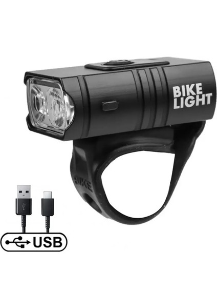 Siyah Stil 60% Hot6 Modları Bisiklet Far USB Şarj Edilebilir Alüminyum Alaşımlı Çift T6 LED Bisiklet Ön Lamba Bisiklet Aksesuarları (Yurt Dışından)