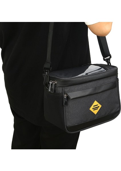 92013 Siyah Stil Bisiklet Çantası Su Geçirmez Bisiklet Üst Ön Tüp Çerçeve Çanta Mtb Yol Bisikleti Pannier Siyah Bisiklet Aksesuarları (Yurt Dışından) indirimleri