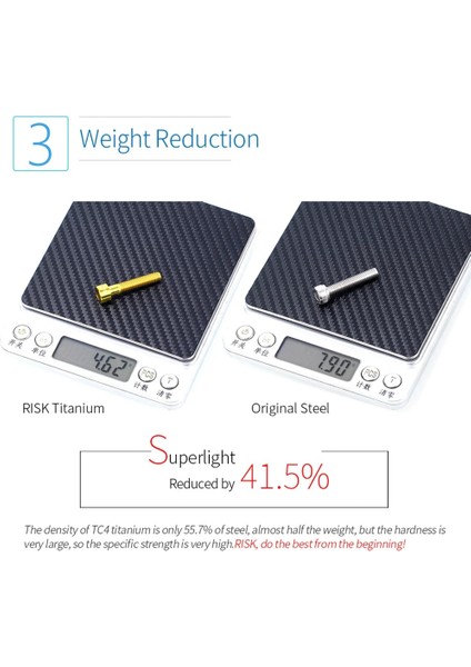 M6X30MM Yağ Kaygan Stili Rısk Titanyum Cıvatalar M6 x Alyan Anahtarı Mtb Yol Bisikleti Konik Başlı Vida Bisiklet Kulaklık Kapağı Sabitleme Cıvataları Gökkuşağı Altın (Yurt Dışından) indirimleri