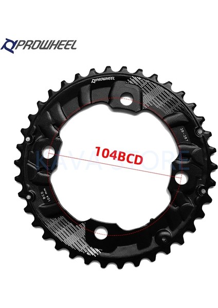 28T ve 38T Stili Prowheel Bcd Mtb Bisiklet Dişlileri Çift Aynakol Aynakol Dişli Dağ Bisikleti Aynakol Diş Plakası Parçaları (Yurt Dışından) fiyatları