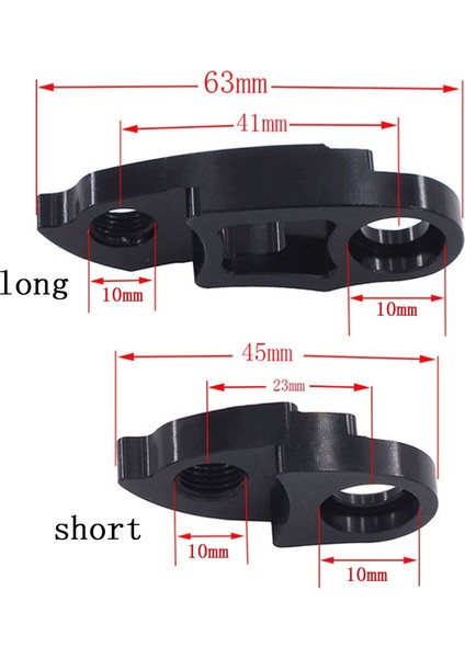 Kırmızı Kısa Stil Mtb Bisiklet Yol Bisikleti Arka Attırıcı Askı Uzatma Hız Değişim Çerçevesi Dişli Kuyruk Kanca Genişletici T Büyük Diş Volan (Yurt Dışından) fırsatları