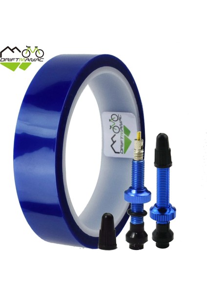 Mavi 20MM Tarzı Drıft Manıac Bisiklet Tubeless Presta Valf ve Jant Bandı Bisiklet Tüpsüz Lastik Bandı (Yurt Dışından) fiyatları