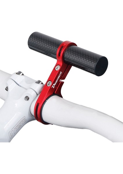 Siyah ve Fiber Tarzı Deemount 10CM Bisiklet Gidon Genişletilmiş Braketi Far Montaj Çubuğu Bilgisayar Tutucu Lamba Alaşım Karbon Fiber Destek Genişletici (Yurt Dışından) modelleri