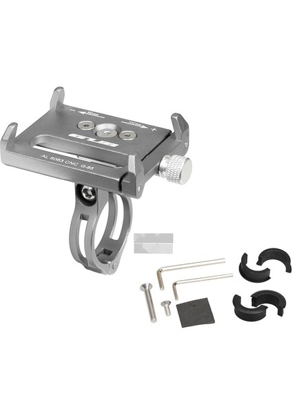 Titanyum ve Alet Stili Gub Bisiklet Cep Telefonu Tutucusu G85 Montaj Braketi Akıllı Telefon Alüminyum Sıkı Metal Mtb Bisiklet Için Samsung Huawei Xiaomi iphone (Yurt Dışından)