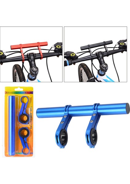 Kırmızı 20CM Tarzı 20CM Alüminyum Alaşımlı Bisiklet Gidon Genişletici Dağ Bisikleti Bisiklet Ön Işık Braketi Lamba El Feneri Aksesuarları Duy (Yurt Dışından) indirimleri